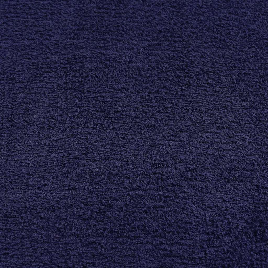 Ručnici za saunu FROGN 10 kom tamnoplave boje 80x200 cm 360 g/m²