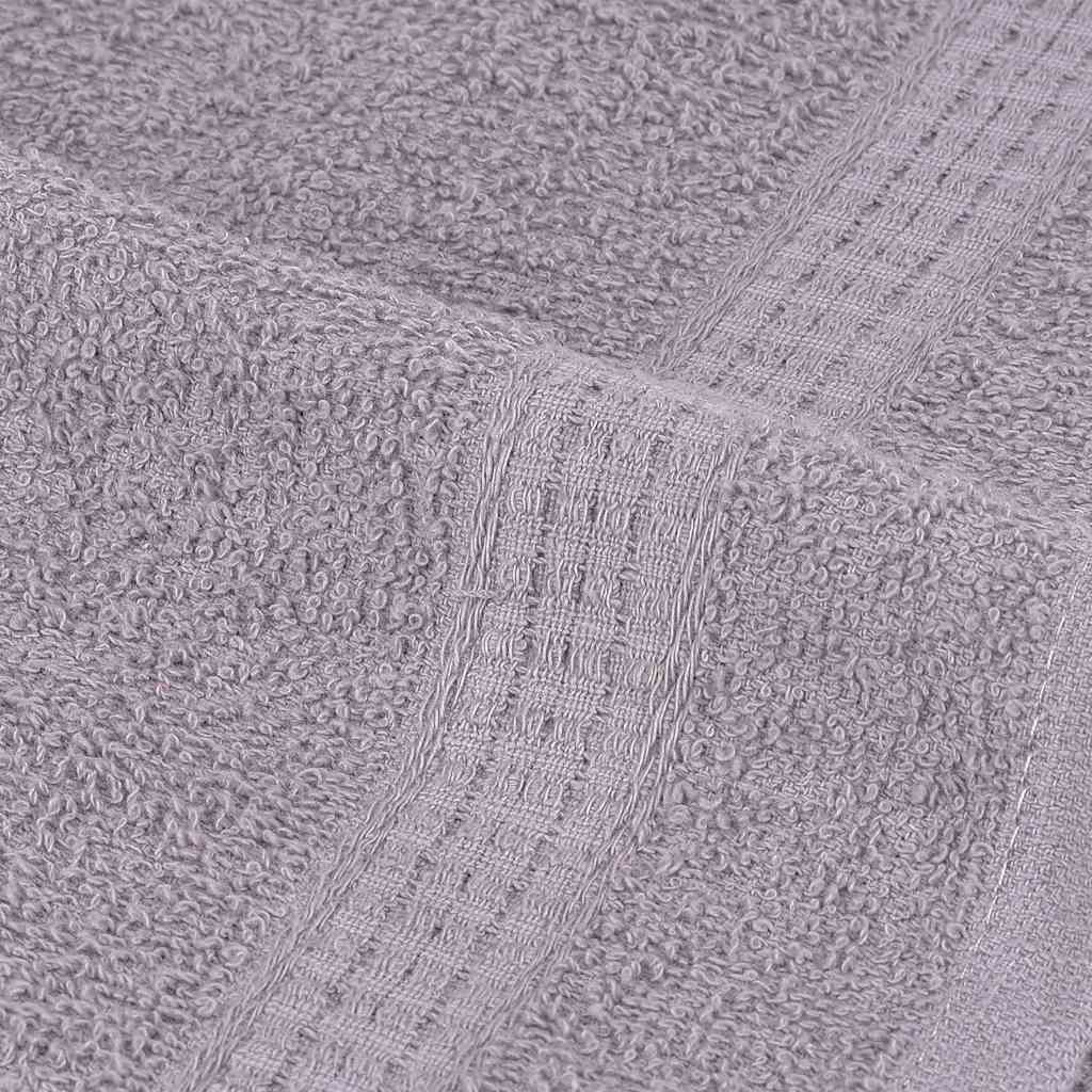 Ručnici za kupanje FROGN 4 kom sivi 100x150 cm 360 g/m²