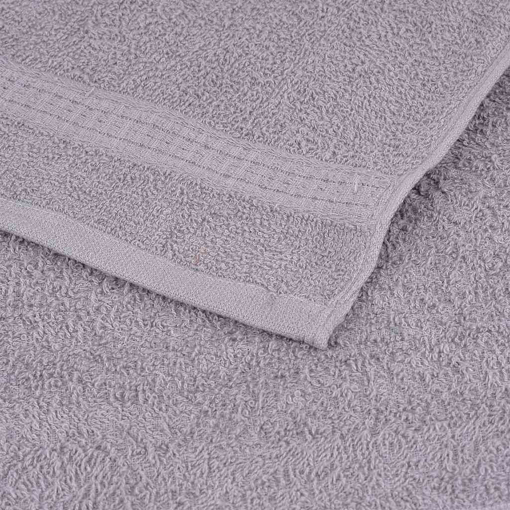 Ručnici za saunu FROGN 2 kom sivi 80x200 cm 360 g/m²