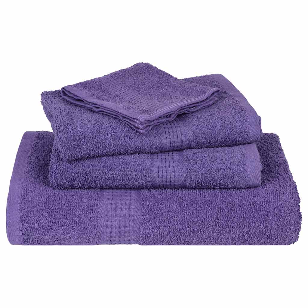 Ručnici za ruke FROGN 4 kom. ljubičasti 50x100 cm 360 g/m²