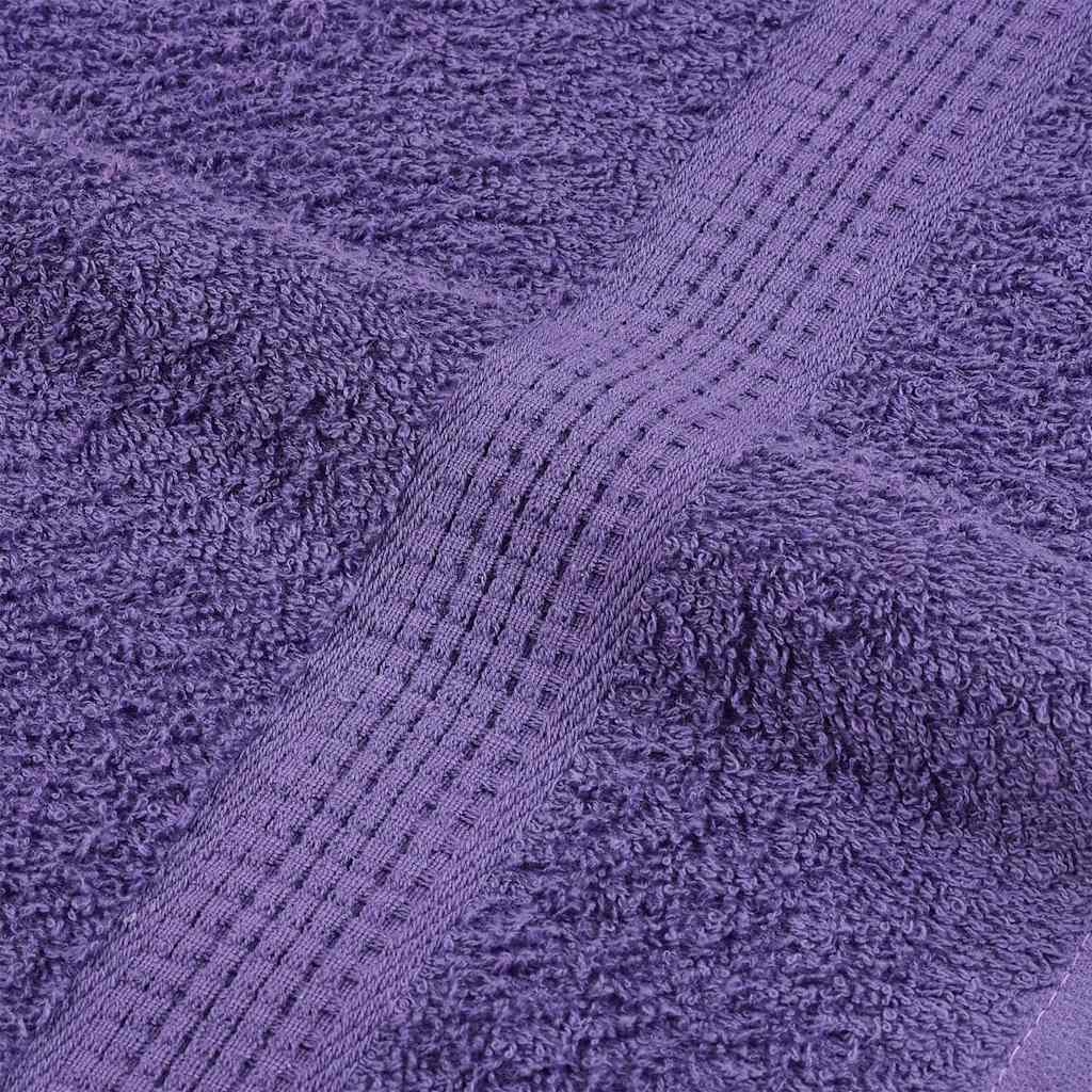 Ručnici za tuširanje FROGN 10 kom ljubičaste 70x140 cm 360 g/m²
