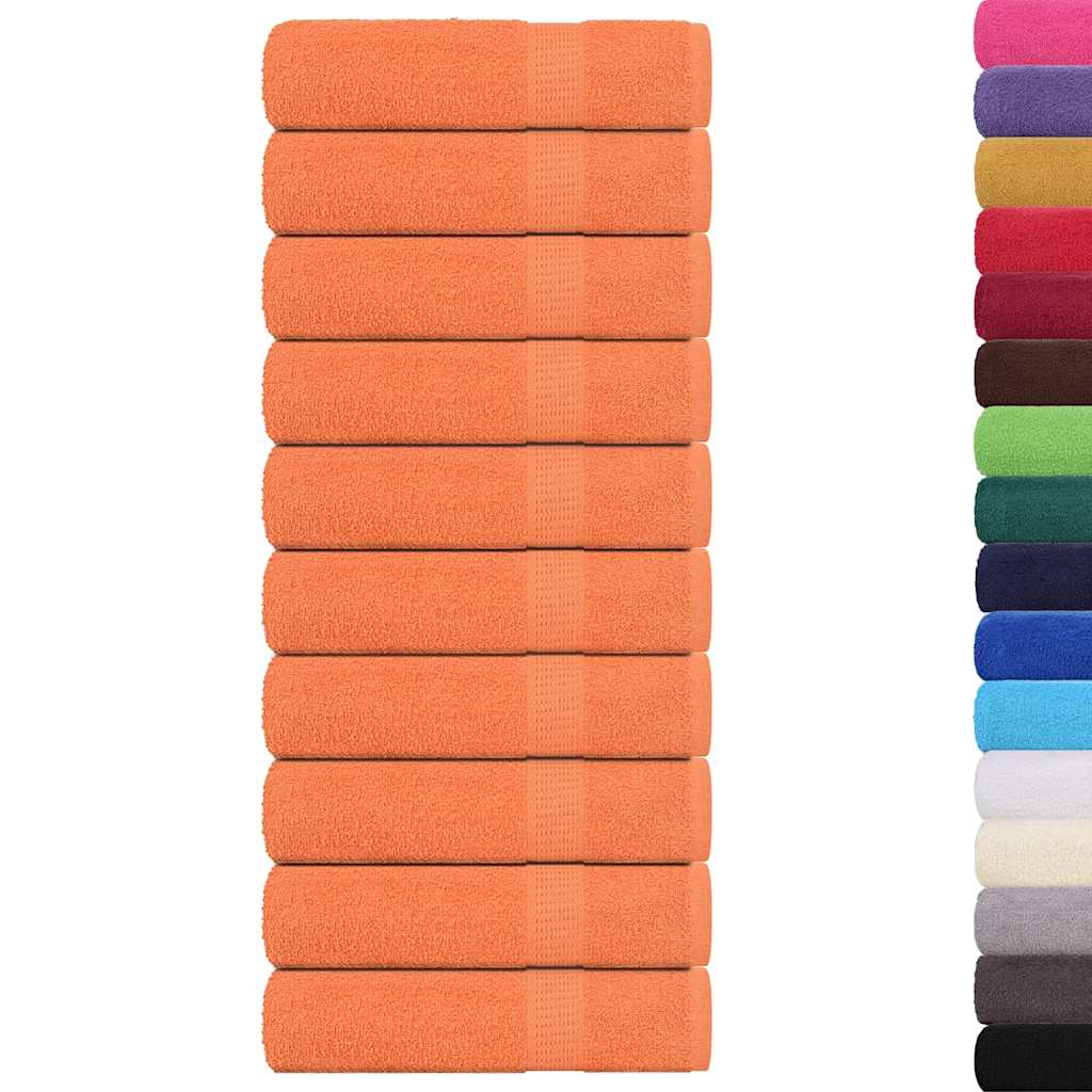 Ručnici za kupanje FROGN 10 kom narančasti 100x150 cm 360 g/m²