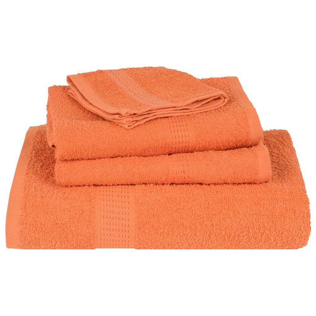 Ručnici za kupanje FROGN 10 kom narančasti 100x150 cm 360 g/m²