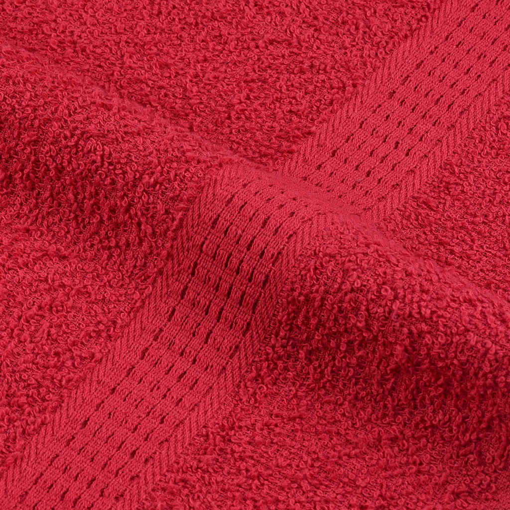 Ručnici FROGN 10 kom crveni 100x200 cm 360 g/m²
