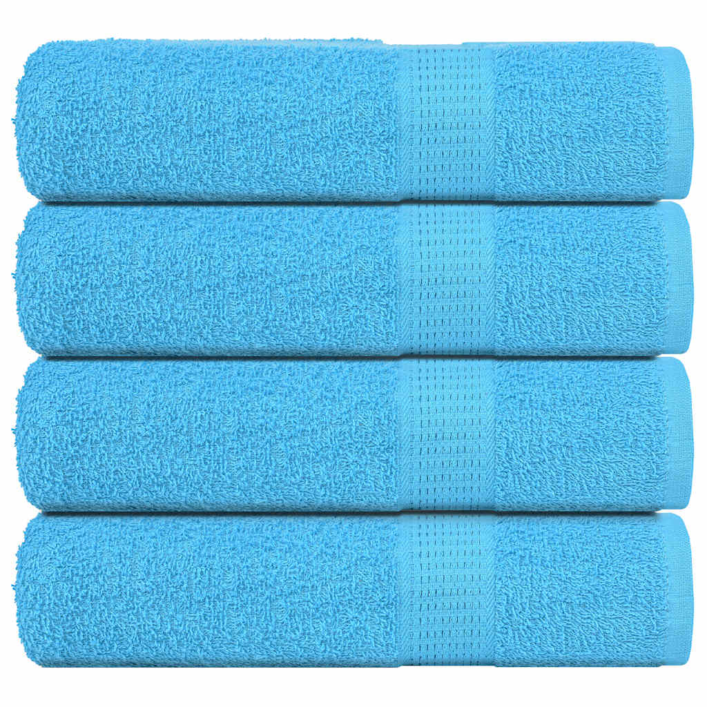 Ručnici za tuširanje FROGN 4 kom. tirkizne 70x140 cm 360 g/m²