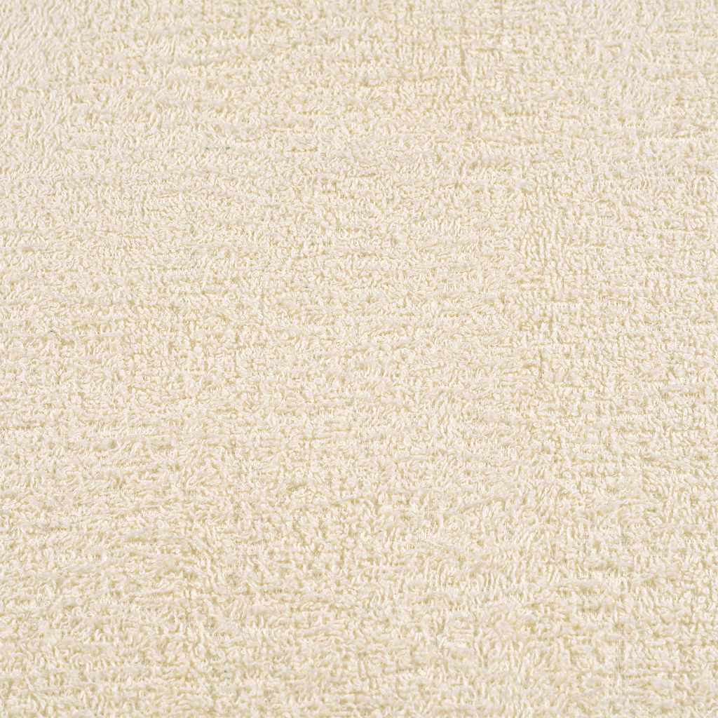 Ručnici za tuširanje FROGN 10 kom krem boje 70x140 cm 360 g/m²