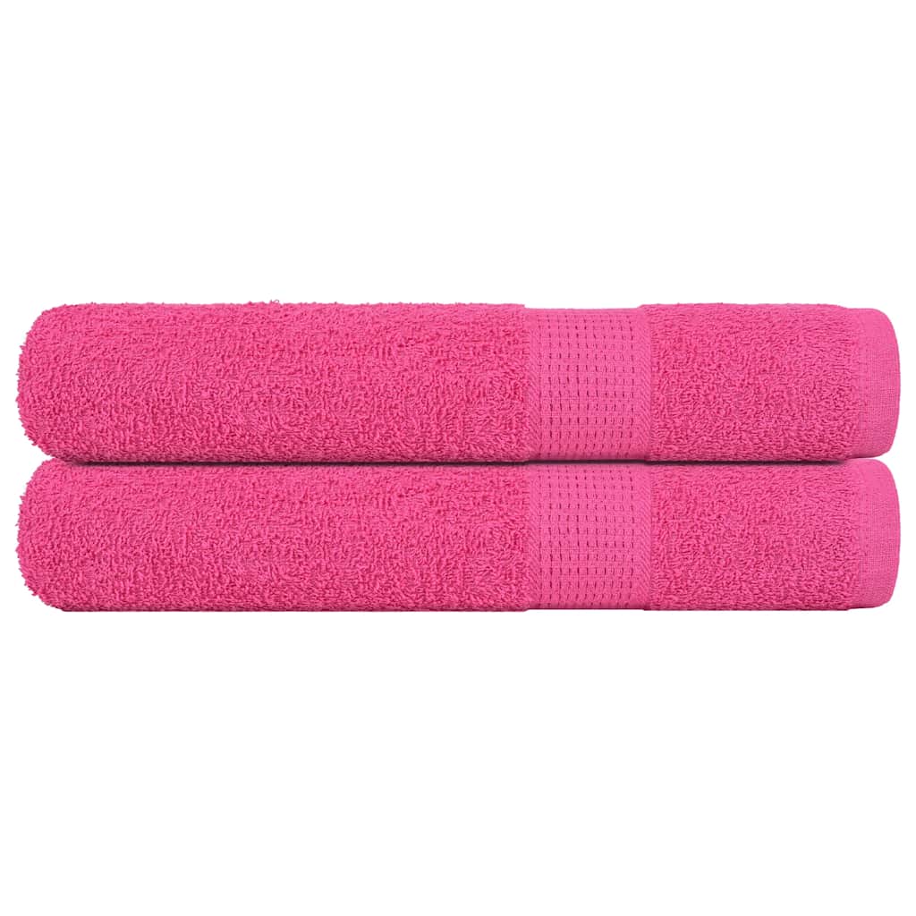 Ručnici FROGN 2 kom roza 100x200 cm 360 g/m²