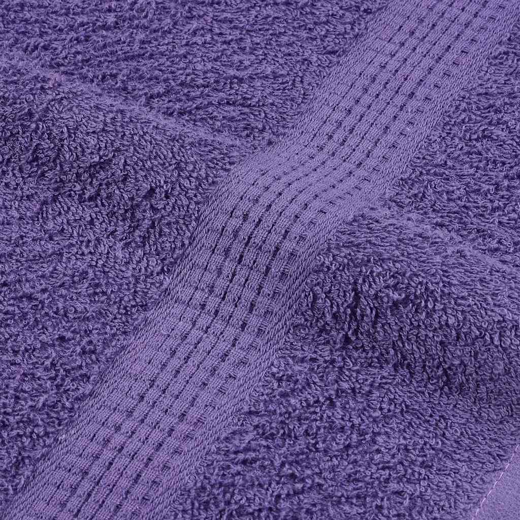 Set ručnika od 8 dijelova FROGN ljubičasti 360 g/m²