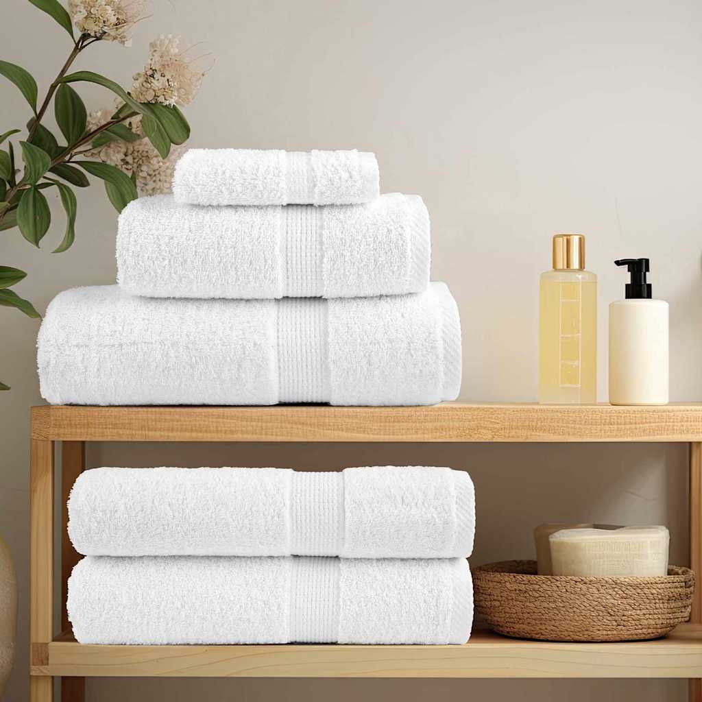 Ručnik za Goste SOLUND 2 pcs Bijelo 15 x 21 cm 550 gsm
