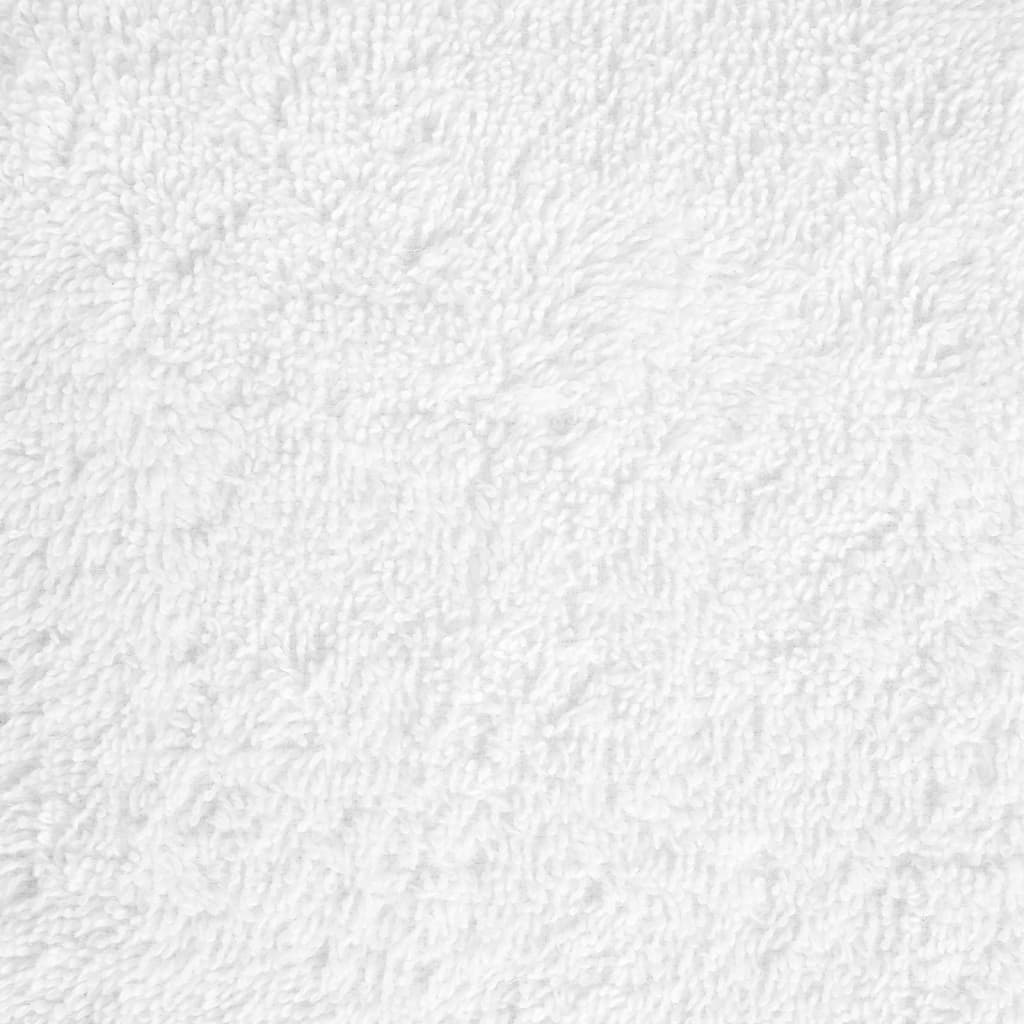 Premium ručnici za pranje SOLUND 10 kom Bijeli 30x30 cm 600 g/m²