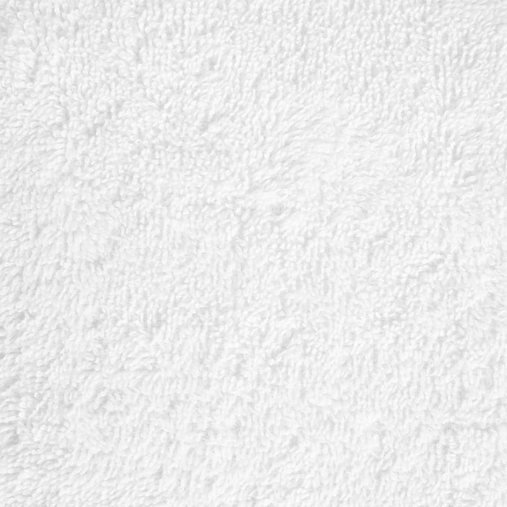 Ručnici za kupanje SOLUND 10 kom bijeli 100x150 cm 600 gsm