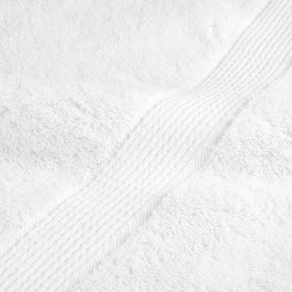 Ručnici za kupanje SOLUND 25 kom bijeli 100x150 cm 600 gsm