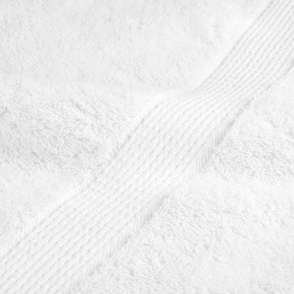 Ručnici za saunu SOLUND 25 kom bijeli 80 x 200 cm 600 gsm