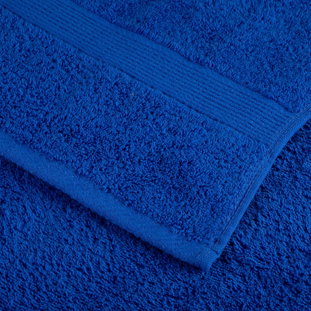 Ručnici za kupanje SOLUND 4 kom plavi 100 x 150 cm 600 gsm