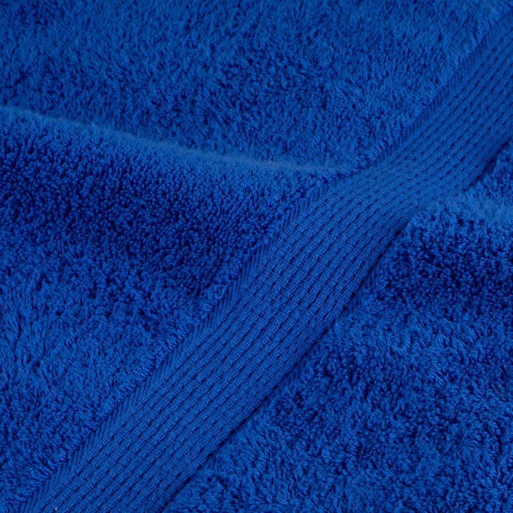 Ručnici za kupanje SOLUND 4 kom plavi 100 x 150 cm 600 gsm
