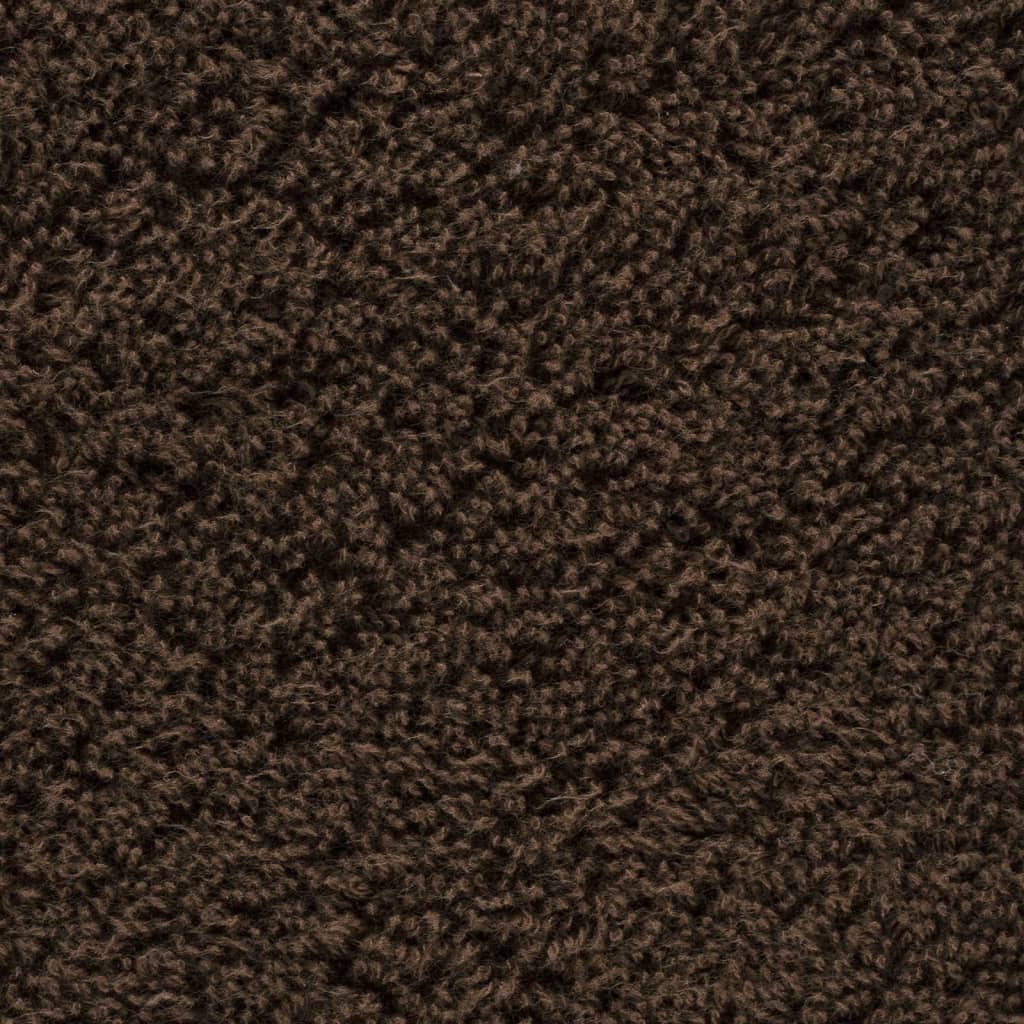 Ručnici za tuširanje SOLUND 10 kom smeđi 70 x 140 cm 600 gsm