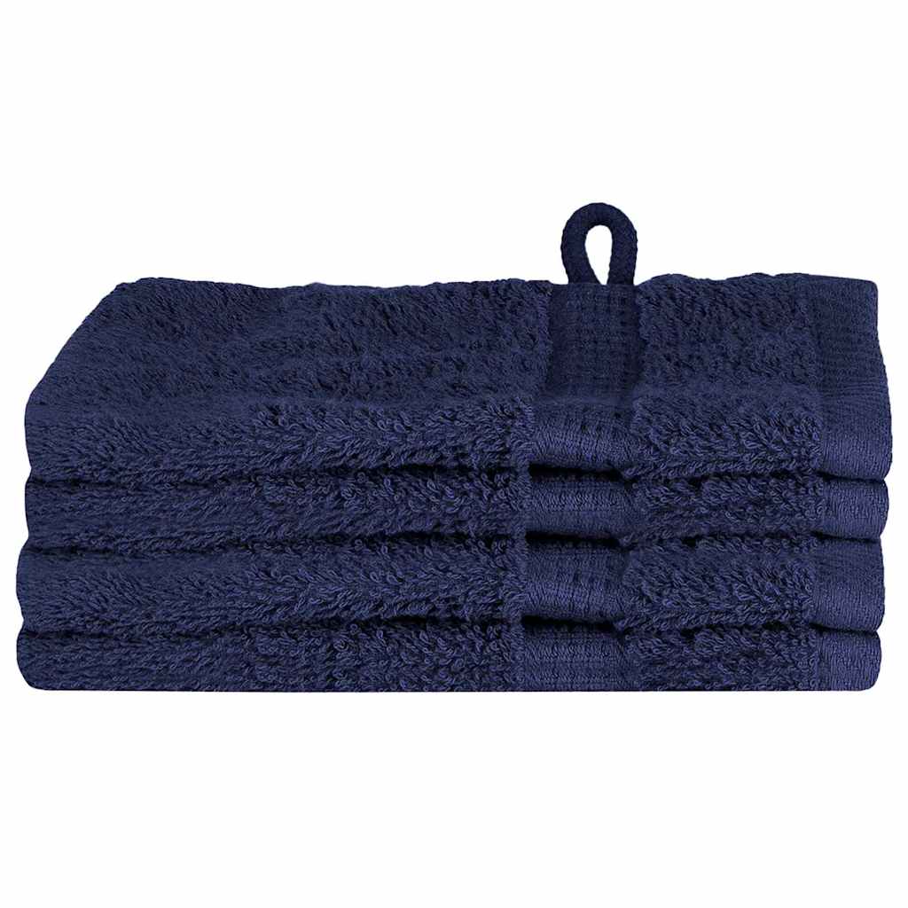 Ručnik za Goste SOLUND 4 pcs Mornarsko plava 15 x 21 cm 550 gsm