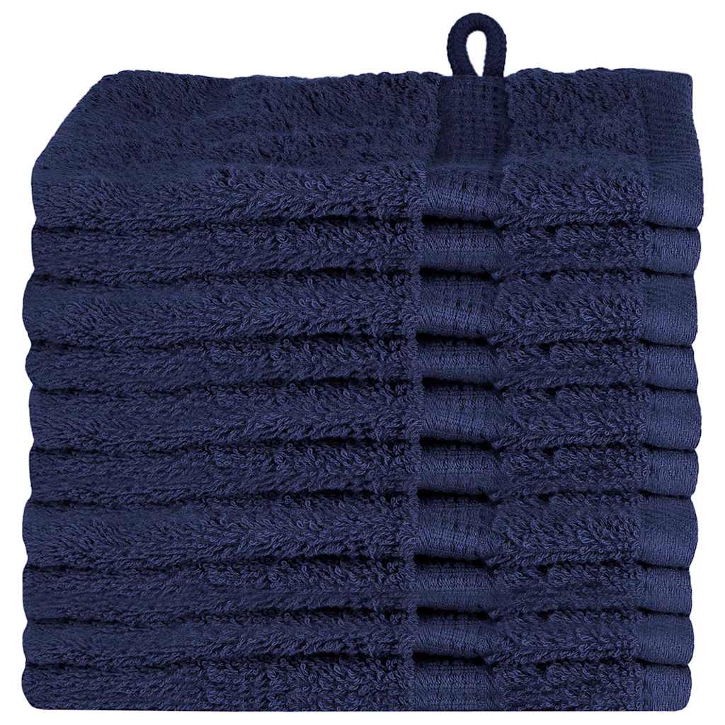 Ručnik za Goste SOLUND 10 pcs Mornarsko plava 15 x 21 cm