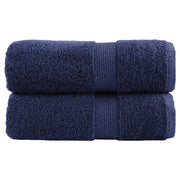 Premium ručnici za pranje SOLUND 2 kom. tamnoplave 30x30 cm 600 g/m²