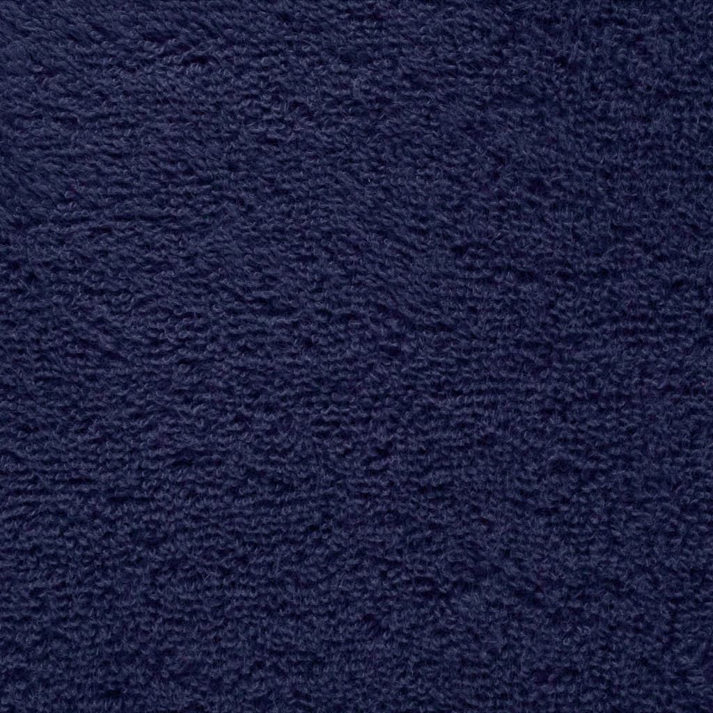 Ručnici za saunu SOLUND 2 kom modri 80 x 200 cm 600 gsm
