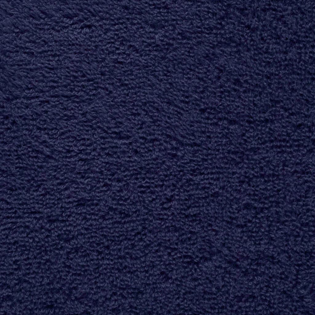 Ručnici SOLUND 4 kom modri 100 x 200 cm 600 gsm