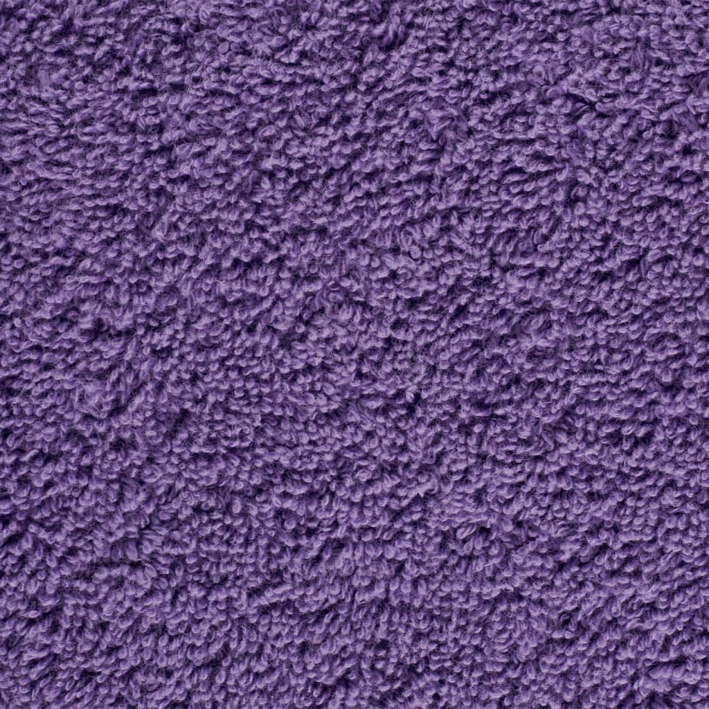 Ručnici za ruke SOLUND 10 kom ljubičasti 50x100 cm 600 gsm