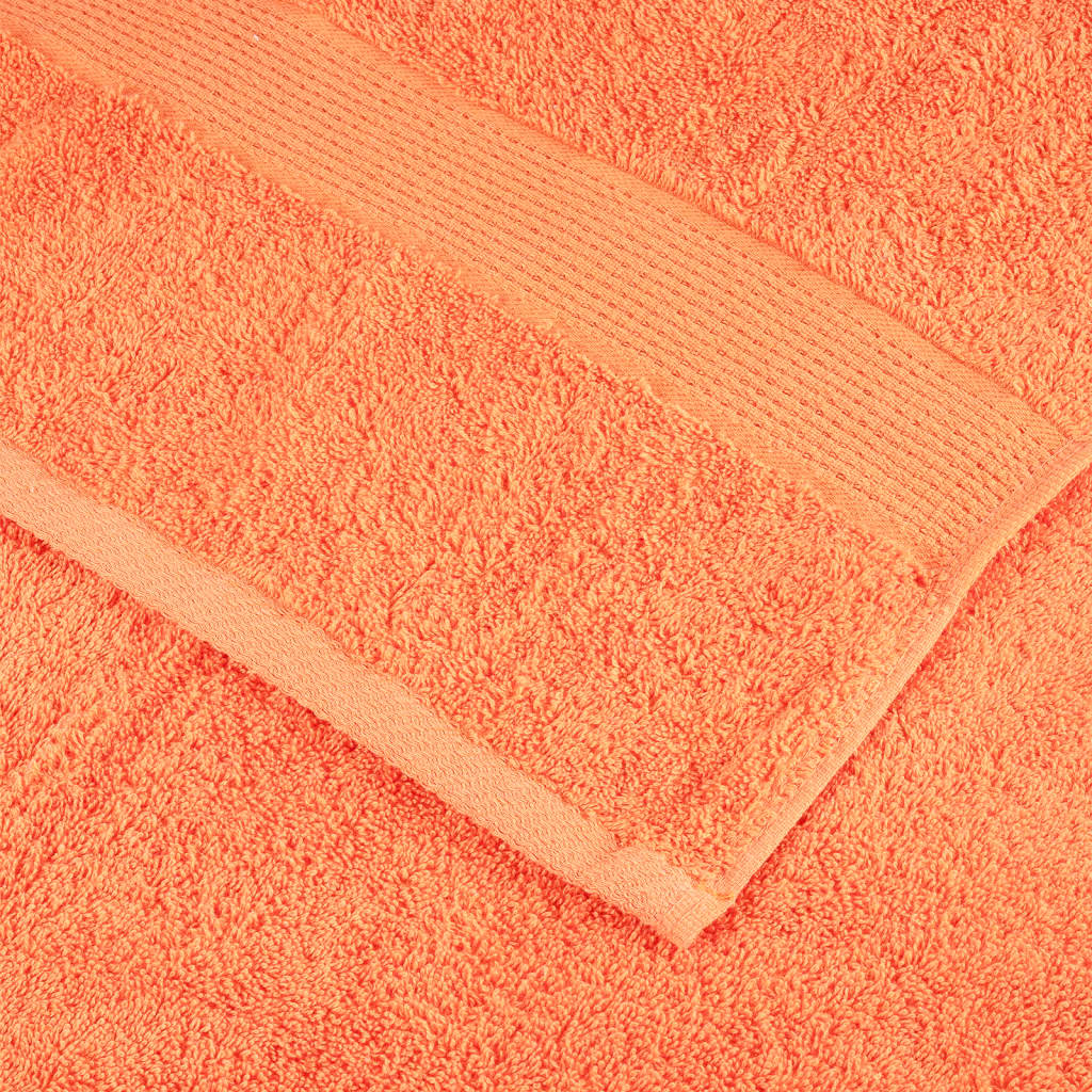 Premium ručnici za pranje SOLUND 4 kom. narančaste 30x30 cm 600 g/m²