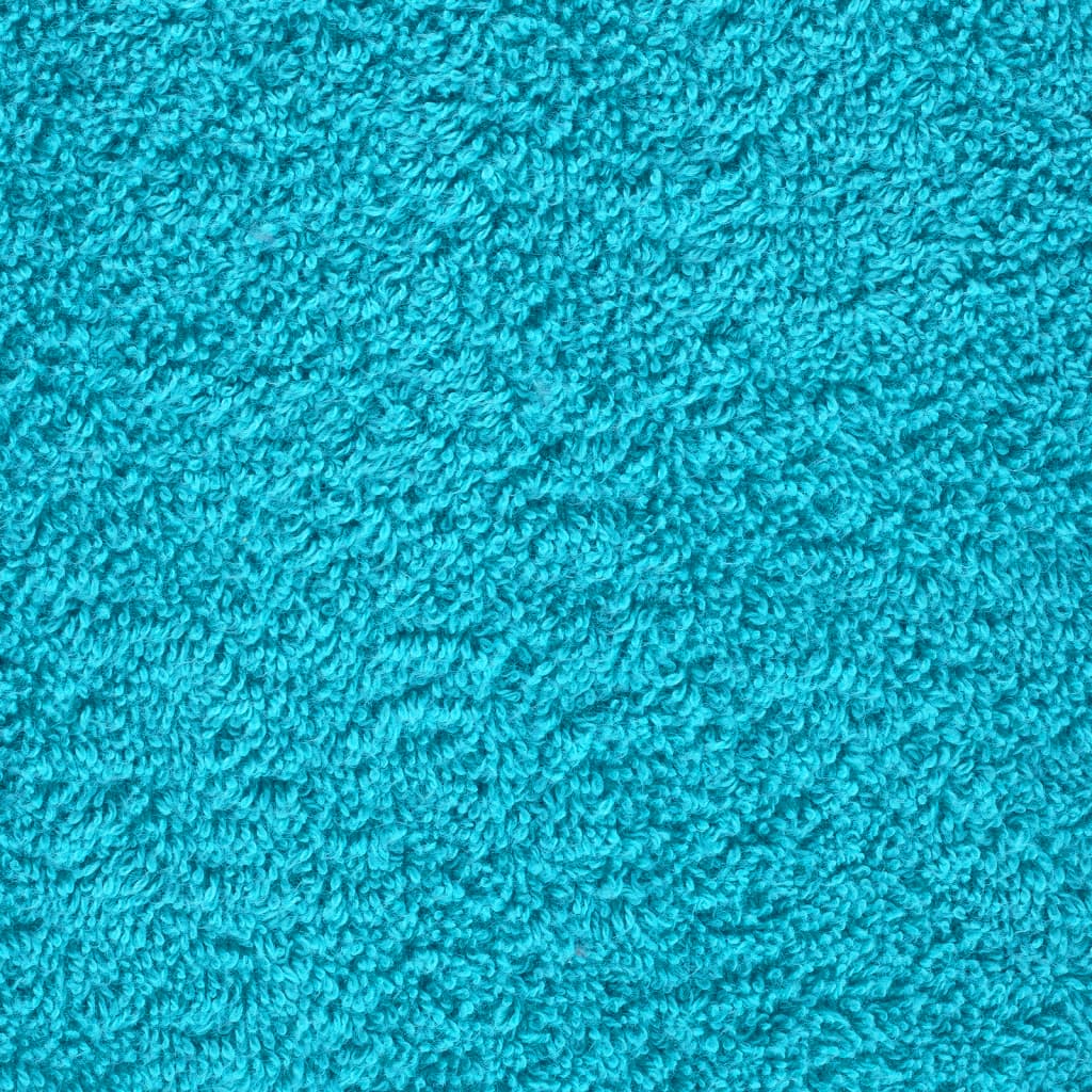 Ručnici za saunu SOLUND 10 kom tirkizni 80x200 cm 600 gsm