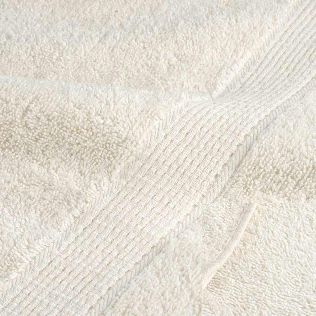 Ručnik za Goste SOLUND 10 pcs Krema 15 x 21 cm 550 gsm