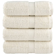 Premium ručnici za pranje SOLUND 4 kom. krem 30x30 cm 600 g/m²