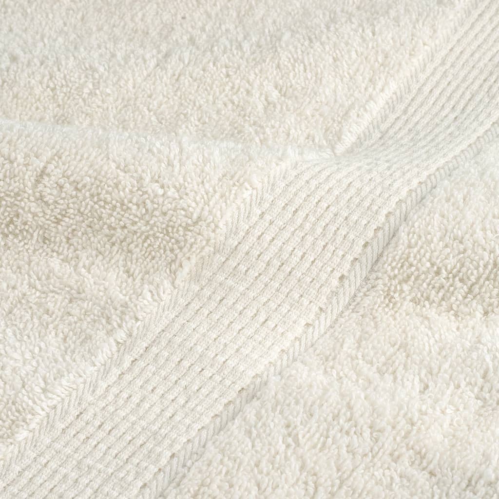 Ručnici z tuširanje SOLUND 10 kom krem 70x140 cm 600 gsm