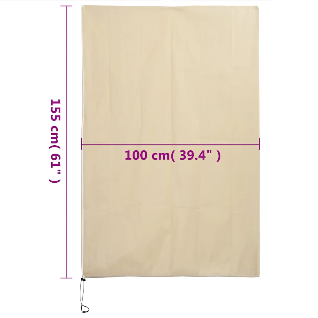 Navlake za biljke od flisa s patentom 2 kom 70 g/m² 1 x 1,55 m