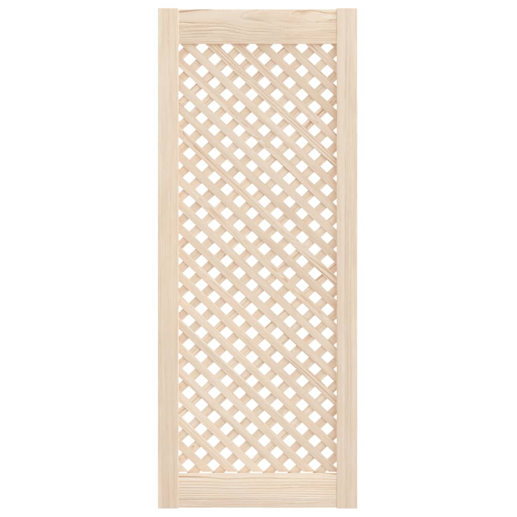 Vrata za ormarić rešetkasti dizajn 2 kom 39,5x99 cm borovina