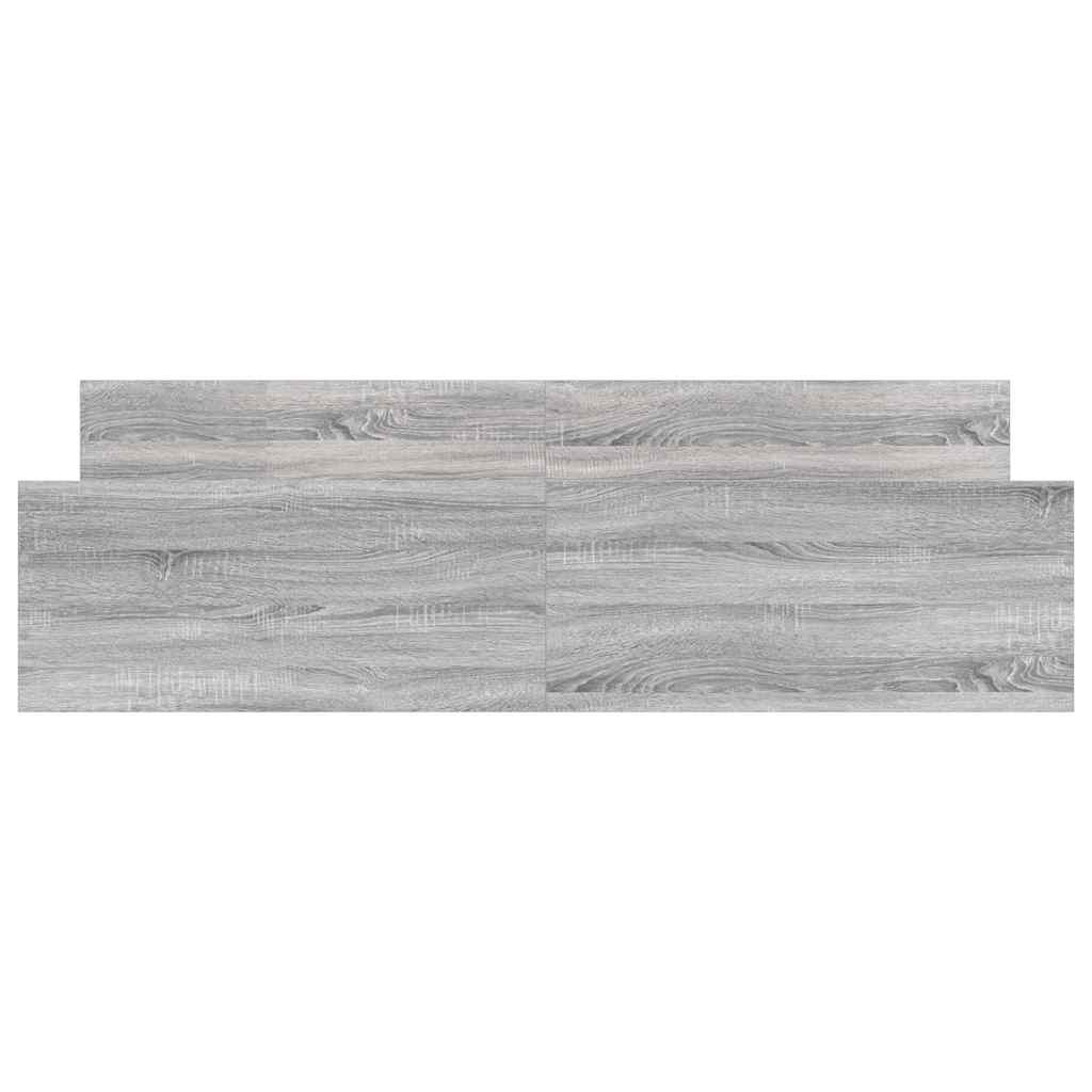 Okvir kreveta s uzglavljem i podnožjem boja hrasta 160 x 200 cm