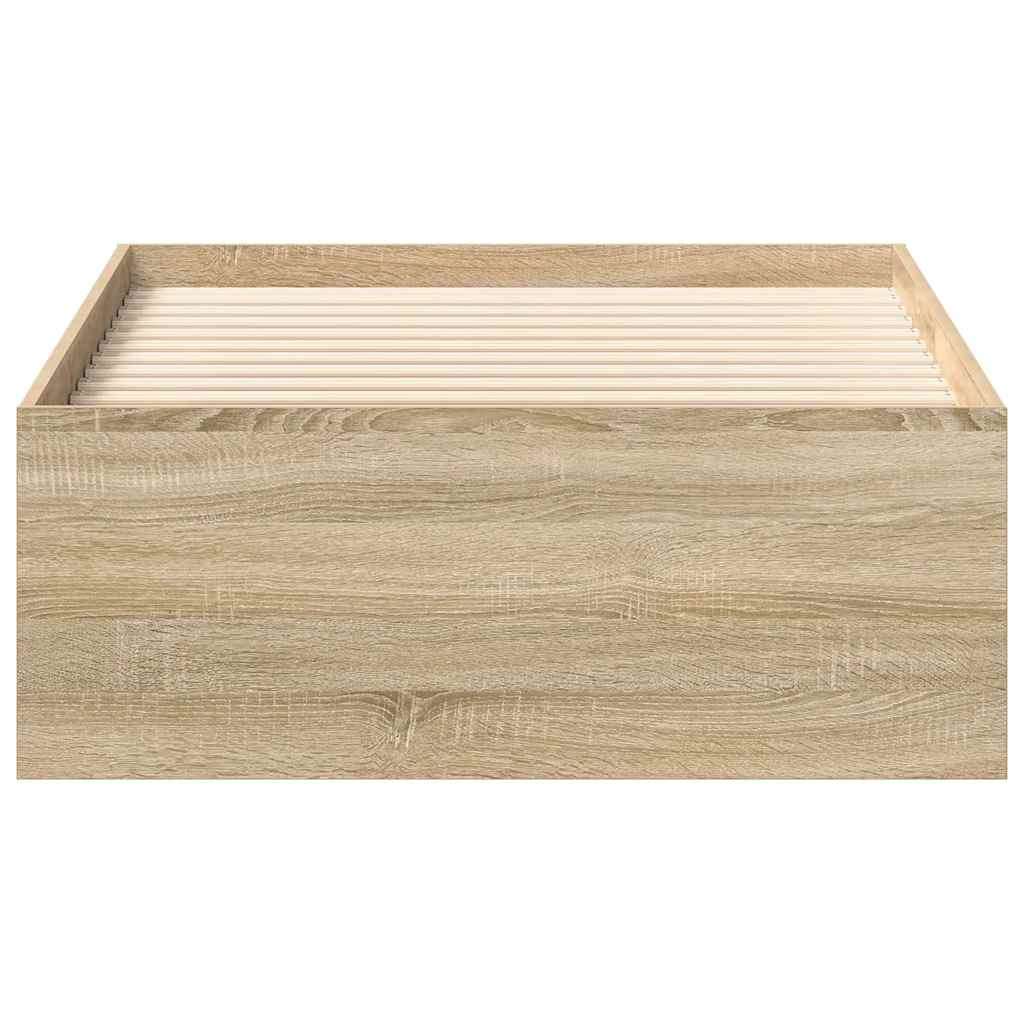 Okvir za krevet boja hrasta 100x200 cm
