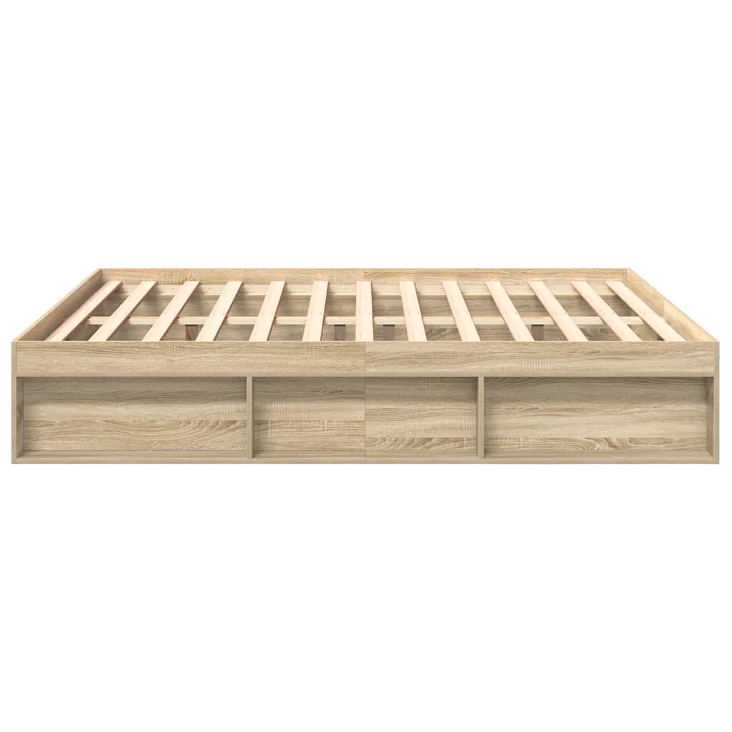 Okvir za krevet boja hrasta sonome 200x200 cm