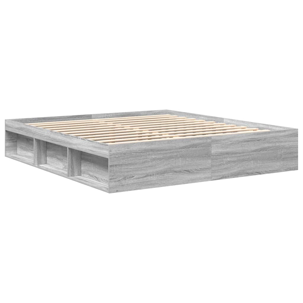 Okvir za krevet boja hrasta 200x200 cm