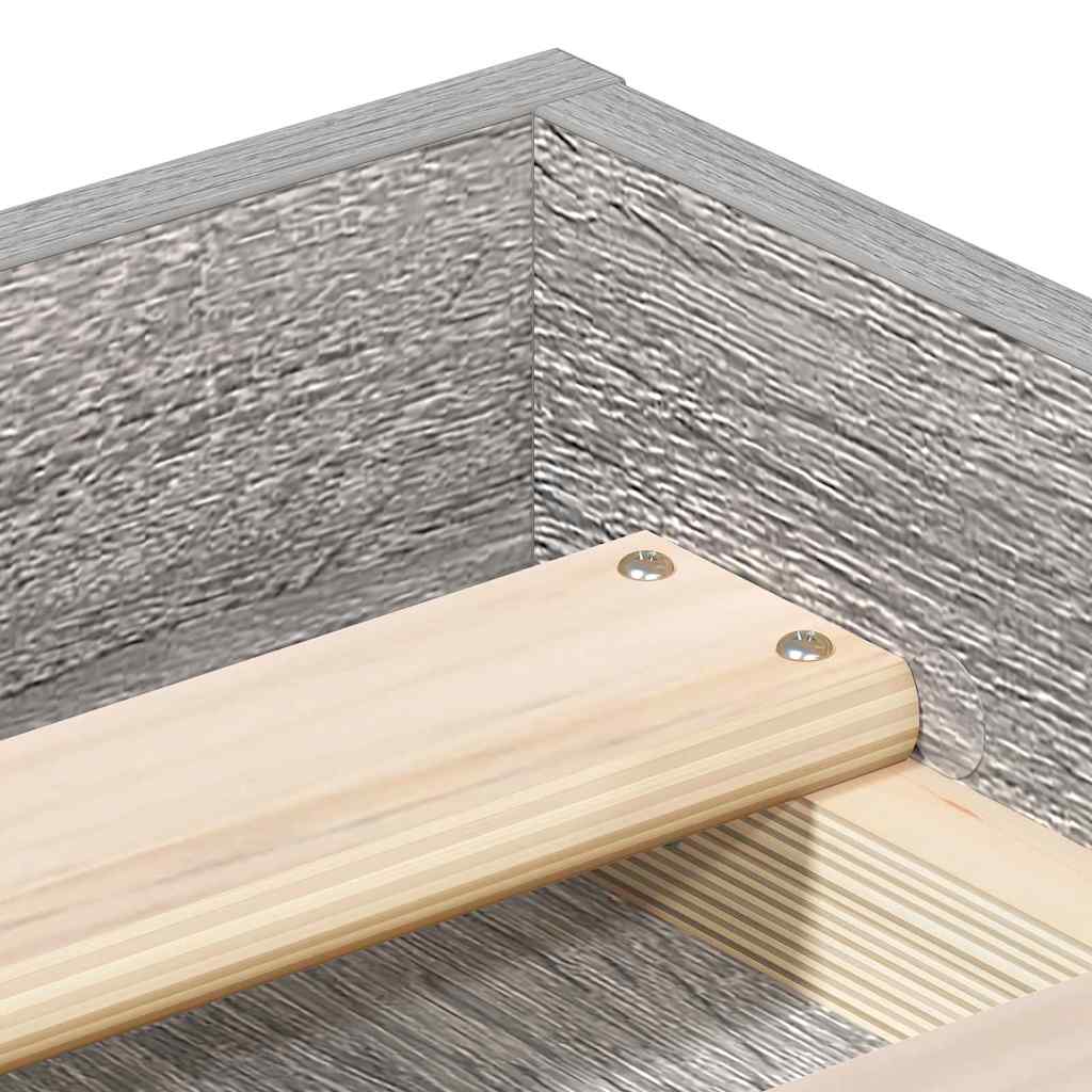 Okvir za krevet boja hrasta 200x200 cm