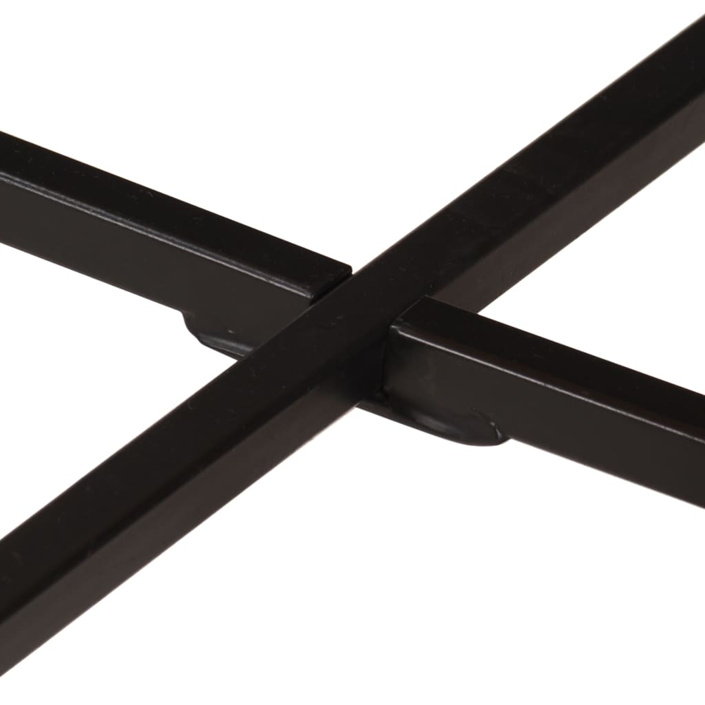Stolić za kavu 54 x 54 x 35 cm od masivnog drva manga i željeza