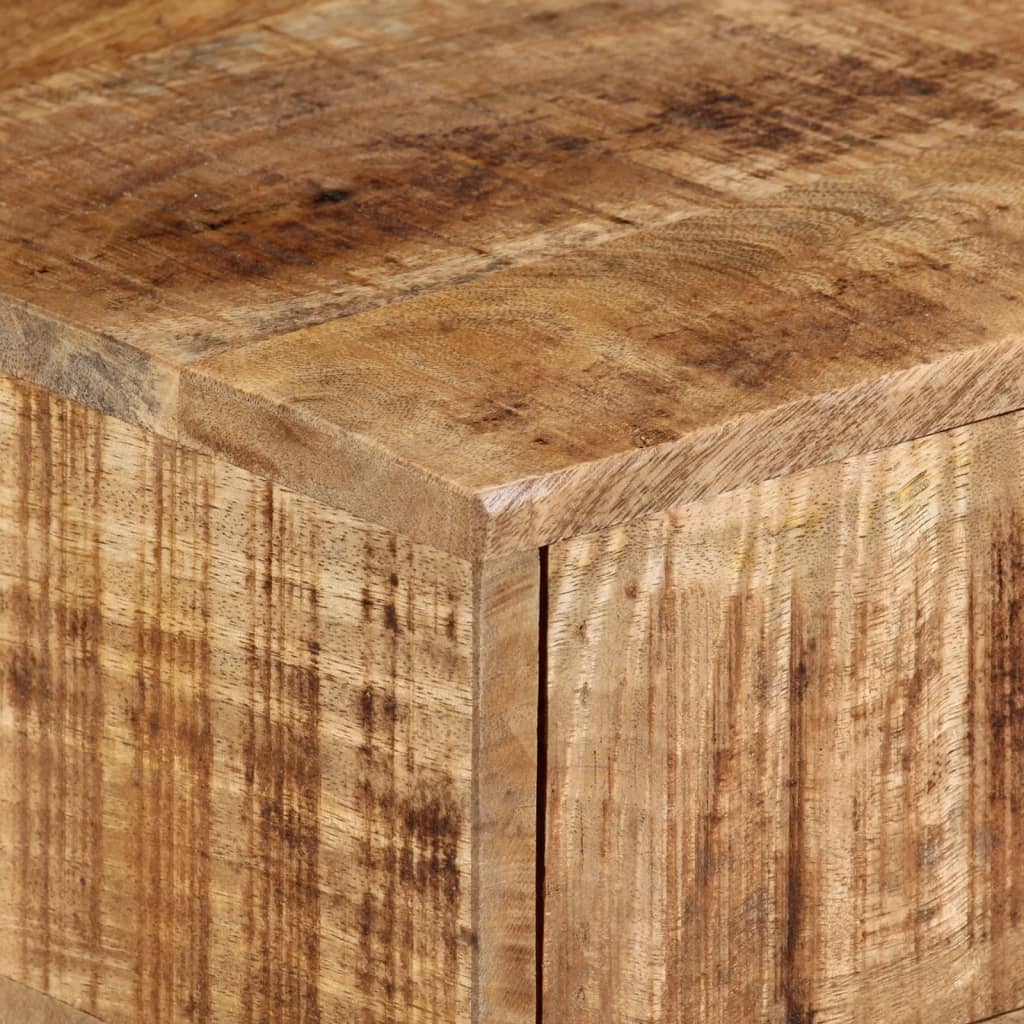 Zidni noćni ormarić 40 x 30 x 13,5 cm od masivnog drva manga