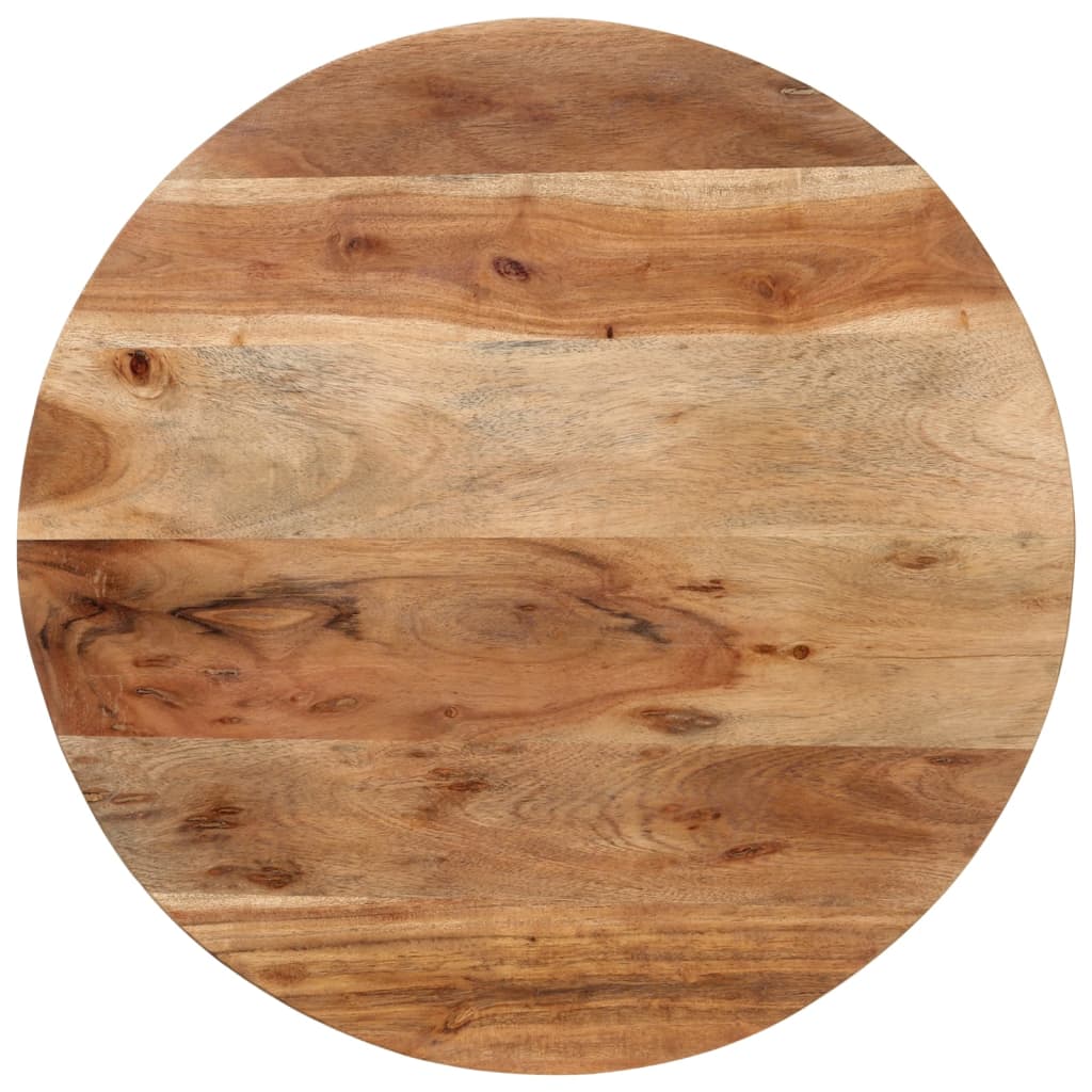 Stolić za kavu 55x55x45 cm od masivnog drva bagrema i željeza