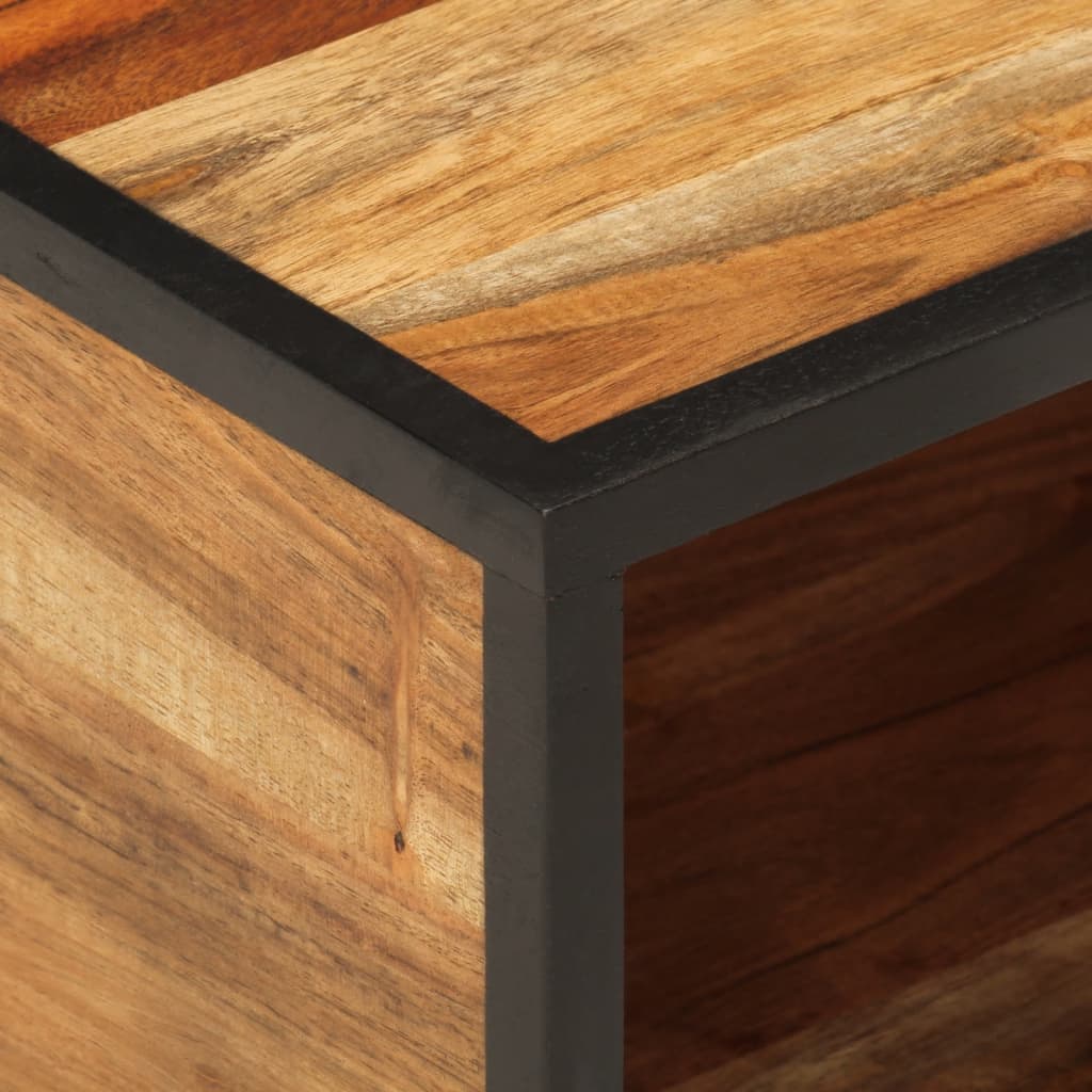 Zidni noćni ormarić 35 x 35 x 20 cm od masivnog drva bagrema