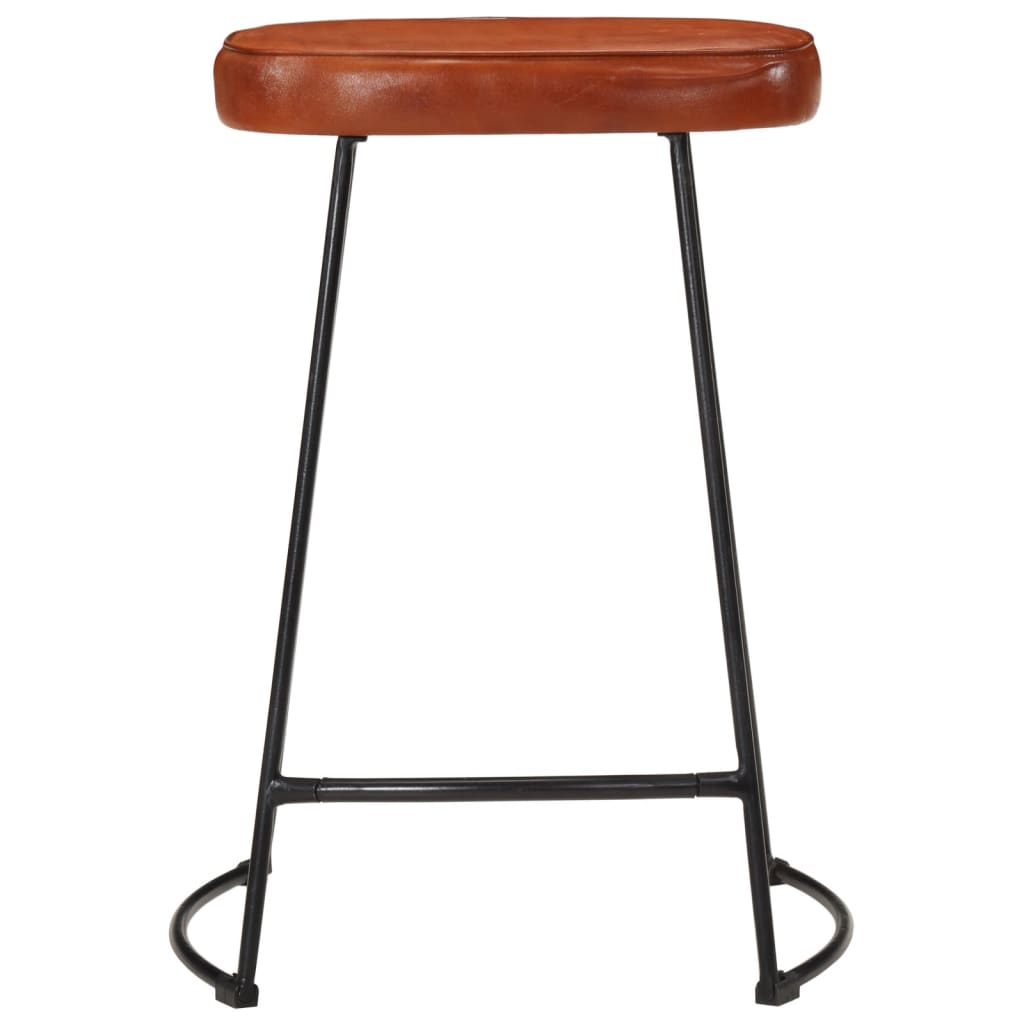 Barski stolci 2 kom tamnosmeđi 41 x 29 x 62 cm