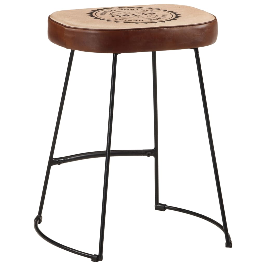 Barski stolci 2 kom tamnosmeđi 40 x 29,5 x 53 cm