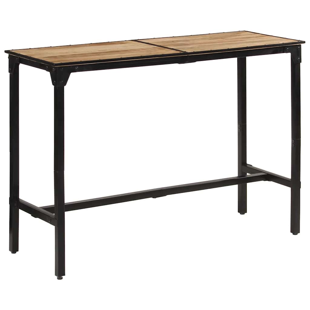 Barski stol 150 x 55 x 107 cm od masivnog grubog drva manga