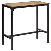 Barski stol 110 x 55 x 107 cm od masivnog grubog drva manga