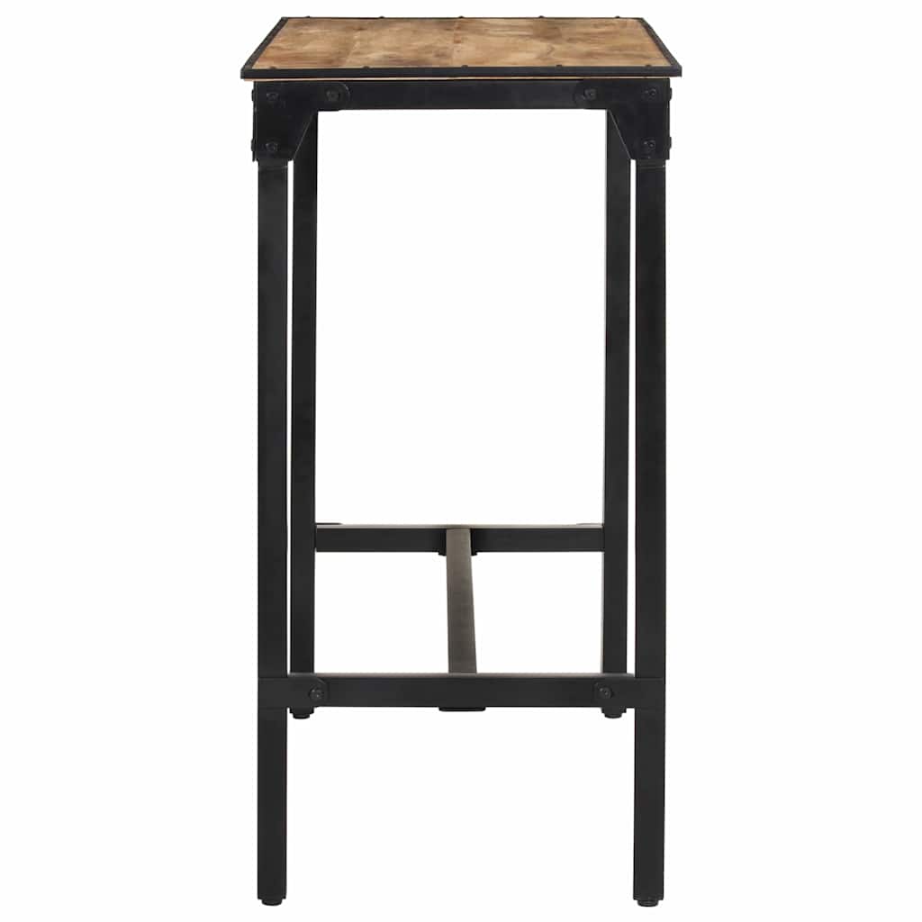 Barski stol 110 x 55 x 107 cm od masivnog grubog drva manga