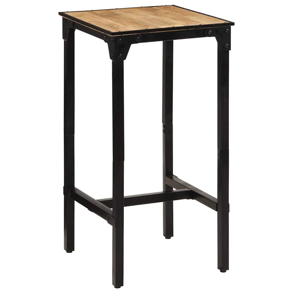 Barski stol 60 x 55 x 107 cm od masivnog grubog drva manga