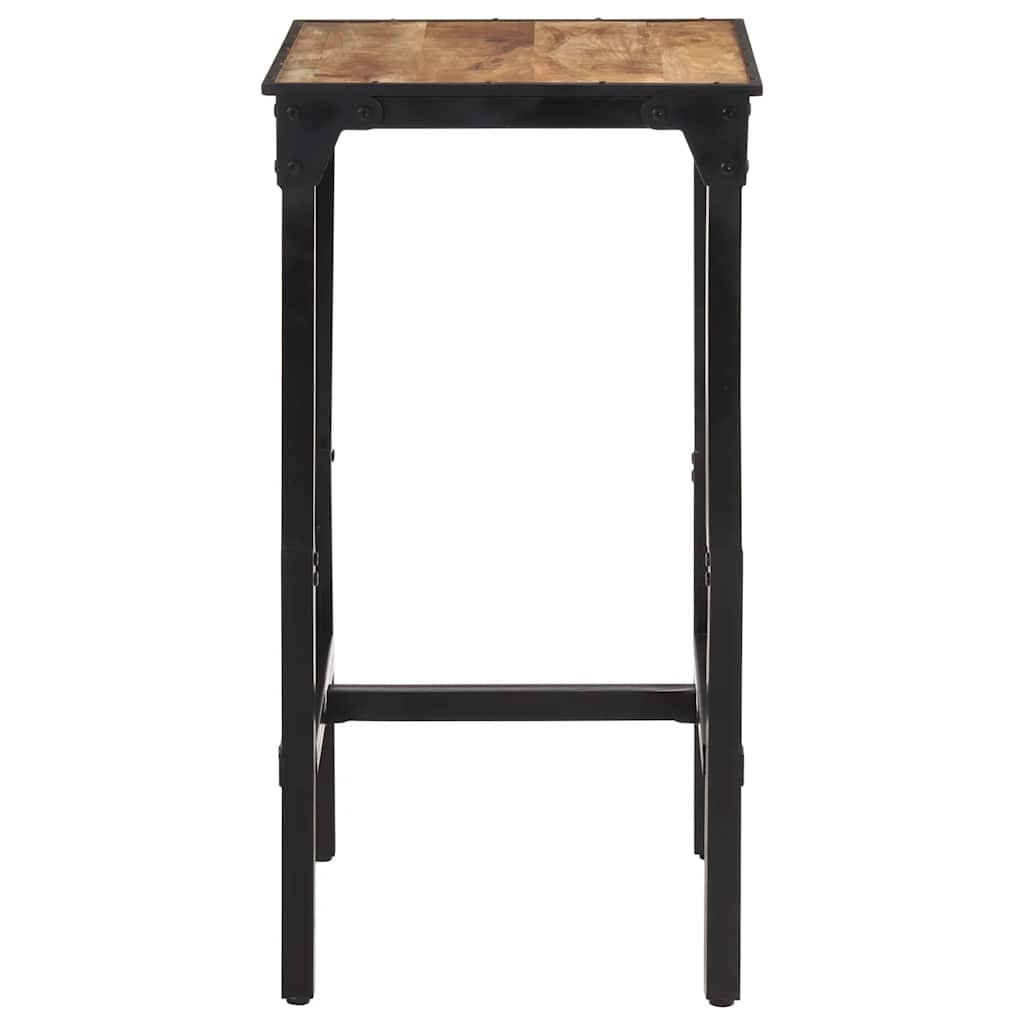 Barski stol 60 x 55 x 107 cm od masivnog grubog drva manga
