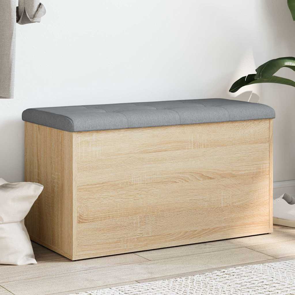 Klupa za odlaganje Sonoma hrast 82x42x45 cm Konstruirano drvo